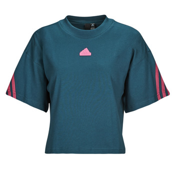 Odjeća Žene
 Majice kratkih rukava Adidas Sportswear FI 3S TEE Tamno plava