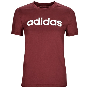 Odjeća Žene
 Majice kratkih rukava Adidas Sportswear LIN T Smeđa / Bijela