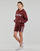 Odjeća Žene
 Sportske majice Adidas Sportswear LIN FT HD Smeđa / Bijela