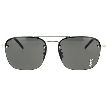 Satovi & nakit Sunčane naočale Yves Saint Laurent Occhiali da Sole Saint Laurent SL 309 M 002 Srebrna