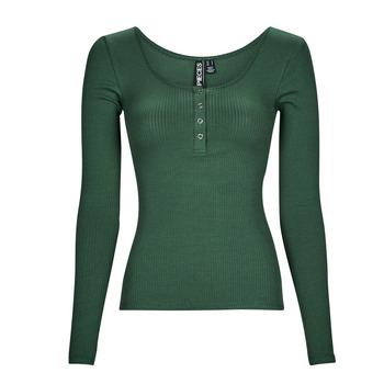 Odjeća Žene
 Majice dugih rukava Pieces PCKITTE LS TOP NOOS Zelena