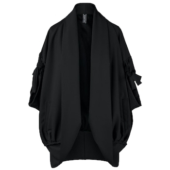 Odjeća Žene
 Kaputi Wendy Trendy Coat 110823 - Black Crna