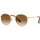 Satovi & nakit Sunčane naočale Ray-ban Occhiali da Sole  Round Metal RB3447 001/51 Gold