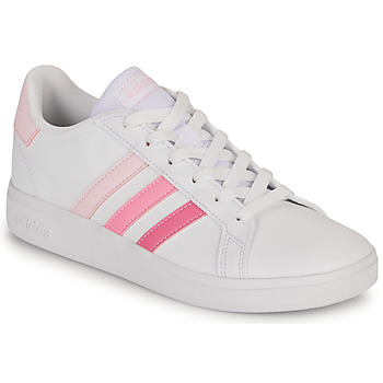Obuća Djevojčica Niske tenisice Adidas Sportswear GRAND COURT 2.0 K Bijela / Ružičasta