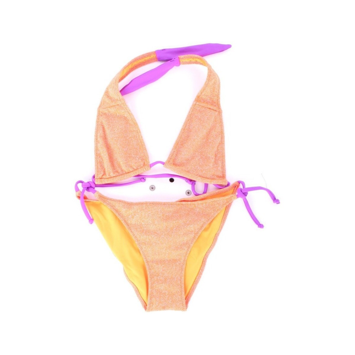 Odjeća Djevojčica Dvodijelni kupaći kostimi Mc2 Saint Barth ARYANNA 00098D Narančasta