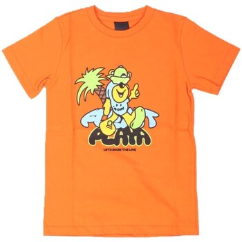 Odjeća Djeca Majice kratkih rukava Imomi SS23IK022 Narančasta