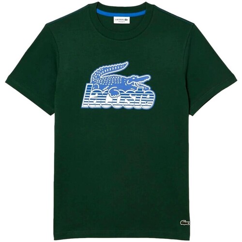 Odjeća Muškarci
 Majice kratkih rukava Lacoste CAMISETA CASUAL HOMBRE   TH5070 Zelena