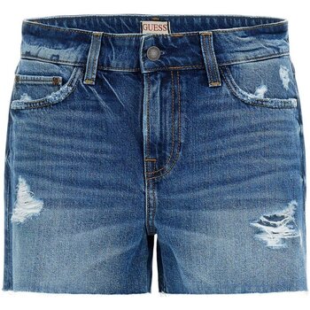 Odjeća Žene
 Bermude i kratke hlače Guess W3GD20 D4ZN1 Plava