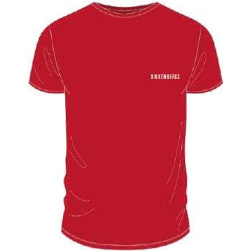 Odjeća Muškarci
 Majice kratkih rukava Bikkembergs BKK2MTS01 Crvena