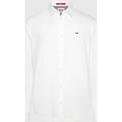 Odjeća Muškarci
 Košulje dugih rukava Tommy Hilfiger DM0DM15408YBR Bijela
