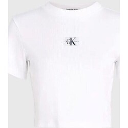 Odjeća Žene
 Majice kratkih rukava Calvin Klein Jeans J20J221595YAF Bijela