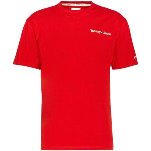 Odjeća Muškarci
 Majice kratkih rukava Tommy Hilfiger  Crvena