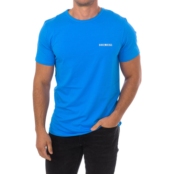 Odjeća Muškarci
 Majice kratkih rukava Bikkembergs BKK2MTS01-BLUE Plava