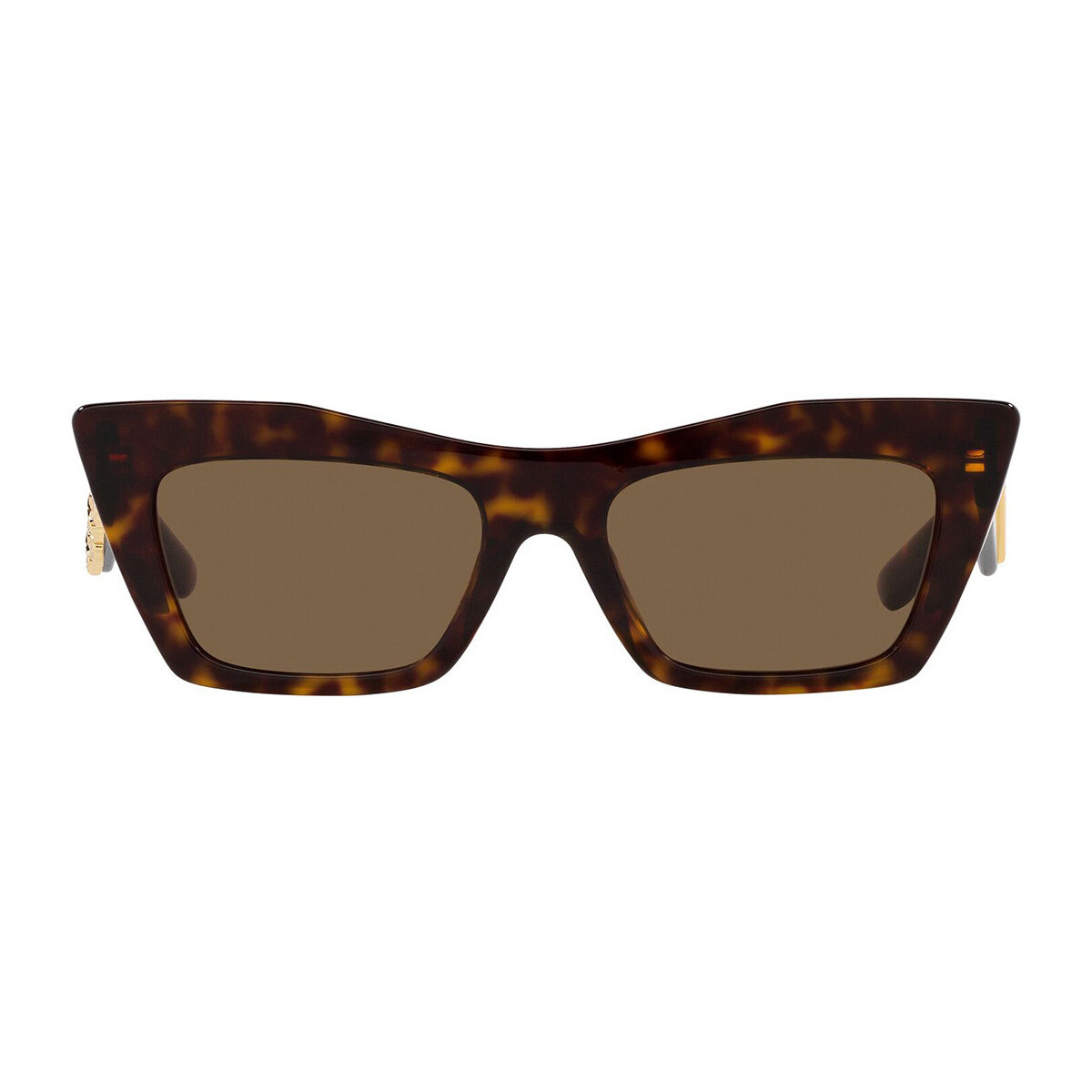 Satovi & nakit Sunčane naočale D&G Occhiali da Sole Dolce&Gabbana DG4435 502/73 Smeđa