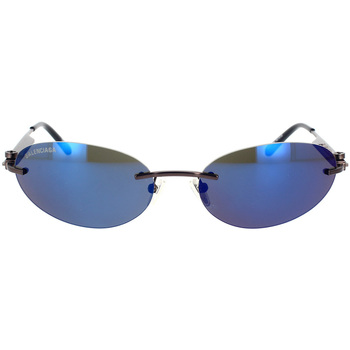 Satovi & nakit Sunčane naočale Balenciaga Occhiali da Sole  Neo Oval BB0179S 003 Siva