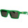 Satovi & nakit Sunčane naočale Bottega Veneta Occhiali da Sole  BV1213S 003 Zelena