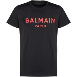 Odjeća Muškarci
 Majice kratkih rukava Balmain YH4EF000 BB65 Crna