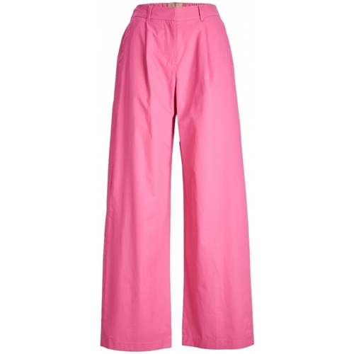 Odjeća Žene
 Hlače Jjxx Pants Vigga Wide - Carmine Rose Ružičasta