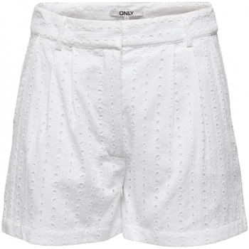 Odjeća Žene
 Bermude i kratke hlače Only Shorts Juni - Cloud Dancer Bijela