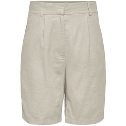 Odjeća Žene
 Bermude i kratke hlače Only Caro HW Long Shorts - Silver Lining Bež