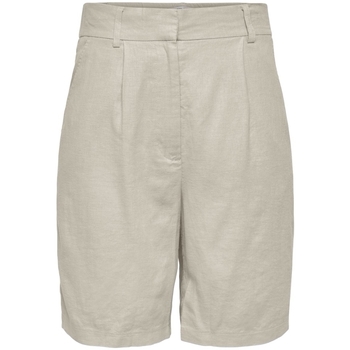Odjeća Žene
 Bermude i kratke hlače Only Caro HW Long Shorts - Silver Lining Bež