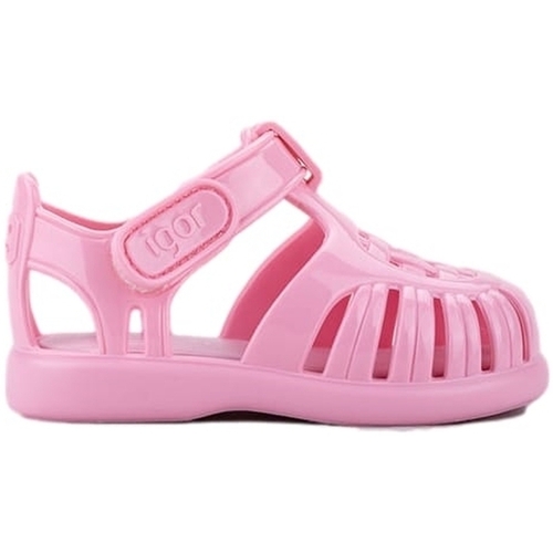 Obuća Djeca Sandale i polusandale IGOR Baby Sandals Tobby Gloss - Pink Ružičasta