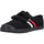 Obuća Modne tenisice Kawasaki Retro Shoe W/velcro K204505-ES 1001S Black Solid Crna