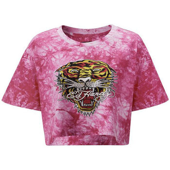Odjeća Muškarci
 Majice s naramenicama i majice bez rukava Ed Hardy Los tigre grop top hot pink Ružičasta