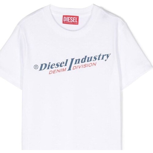 Odjeća Dječak
 Majice kratkih rukava Diesel J01132-00YI9 Bijela