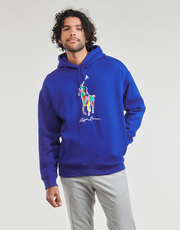 Odjeća Muškarci
 Sportske majice Polo Ralph Lauren SWEATSHIRT BIG POLO PLAYER Plava / Royal / Sapphire / Star