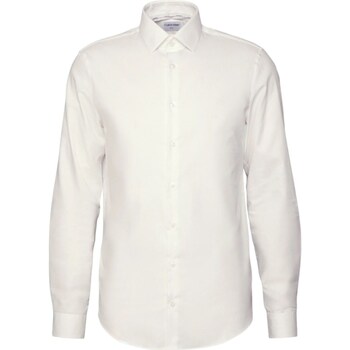 Odjeća Muškarci
 Košulje dugih rukava Calvin Klein Jeans K10K111627 Bijela