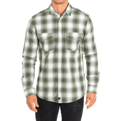 Odjeća Muškarci
 Košulje dugih rukava Strellson 10004718-325 Zelena