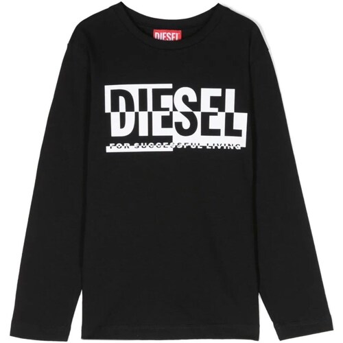 Odjeća Dječak
 Majice kratkih rukava Diesel J01535-00YI9 Crna