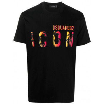 Odjeća Muškarci
 Majice / Polo majice Dsquared T-shirt S79GC0065 Crna