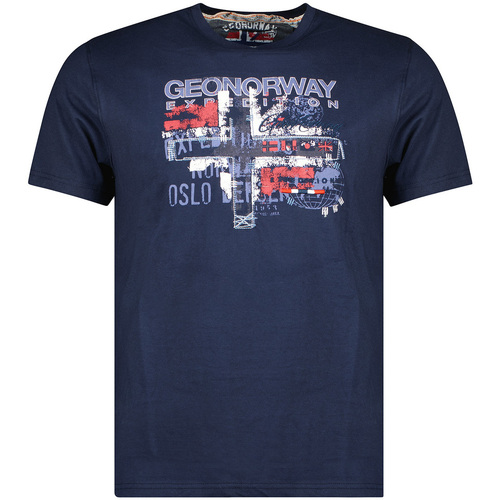 Odjeća Muškarci
 Majice kratkih rukava Geographical Norway SU1325HGN-NAVY Plava