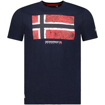 Odjeća Muškarci
 Majice kratkih rukava Geo Norway SW1239HGNO-NAVY Plava