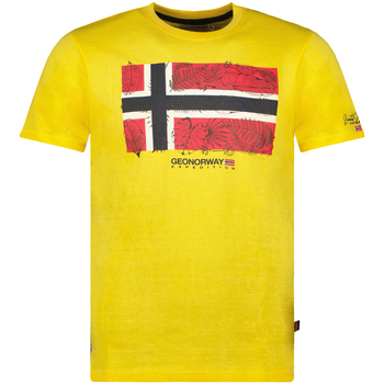 Odjeća Muškarci
 Majice kratkih rukava Geographical Norway SW1239HGNO-LEMON žuta