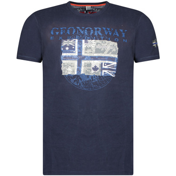Odjeća Muškarci
 Majice kratkih rukava Geographical Norway SW1270HGNO-NAVY         
