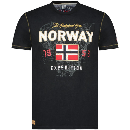 Odjeća Muškarci
 Majice kratkih rukava Geo Norway SW1304HGNO-BLACK Crna