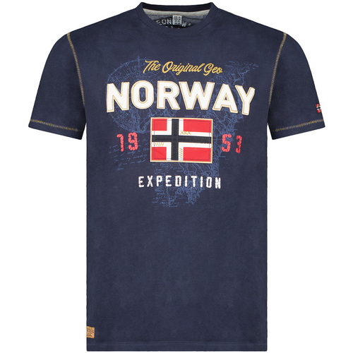 Odjeća Muškarci
 Majice kratkih rukava Geo Norway SW1304HGNO-NAVY Plava