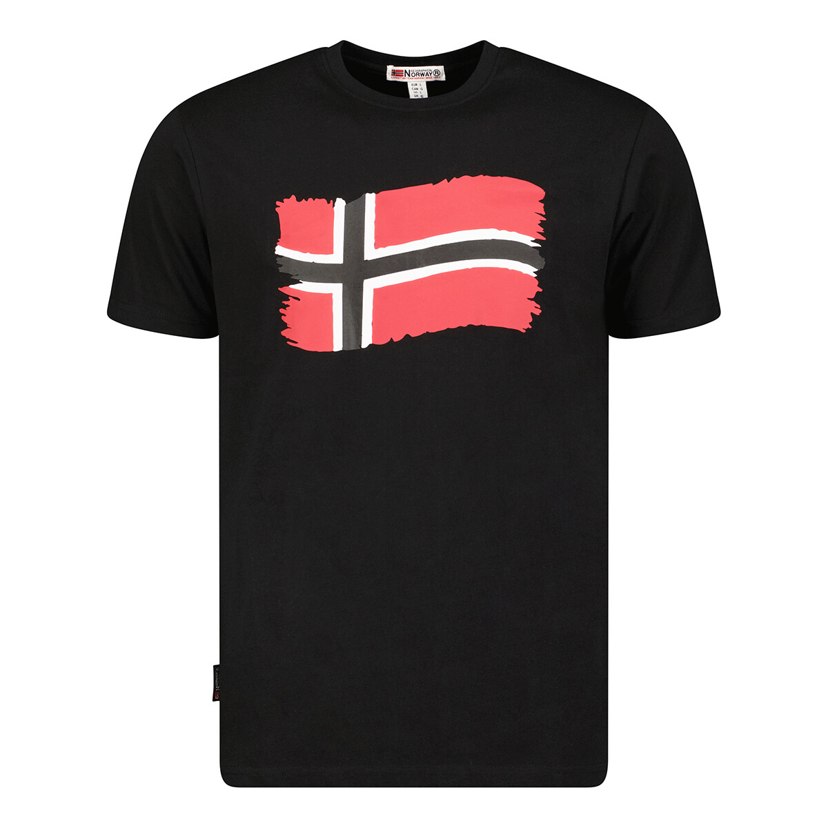 Odjeća Muškarci
 Majice kratkih rukava Geographical Norway SX1078HGN-BLACK Crna