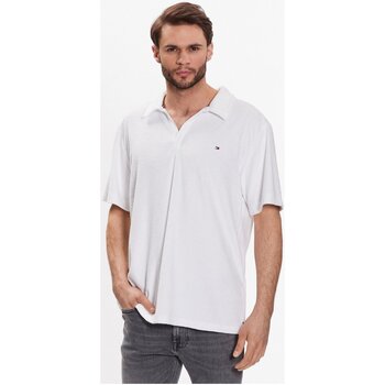Odjeća Muškarci
 Majice / Polo majice Tommy Hilfiger UM0UM02789 Bijela