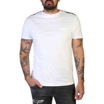 Odjeća Muškarci
 Majice kratkih rukava Moschino A0781-4305 A0001 White Bijela