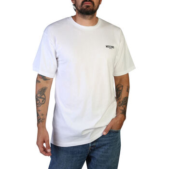 Odjeća Muškarci
 Majice kratkih rukava Moschino A0707-9412 A0001 White Bijela
