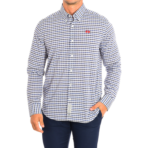 Odjeća Muškarci
 Košulje dugih rukava La Martina TMC026-PP576-C7298 Plava