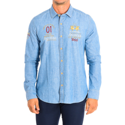 Odjeća Muškarci
 Košulje dugih rukava La Martina TMC300-DM091-D7002 Plava