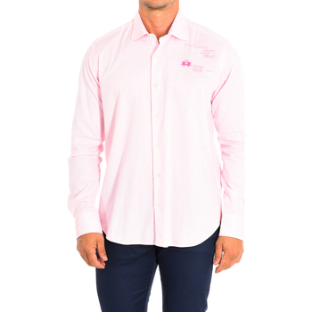 Odjeća Muškarci
 Košulje dugih rukava La Martina TMC602-OX083-05015 Ružičasta