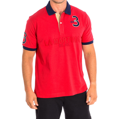 Odjeća Muškarci
 Polo majice kratkih rukava La Martina TMP600-JS316-06017 Crvena