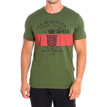 Odjeća Muškarci
 Majice kratkih rukava La Martina TMRE31-JS206-03175 Zelena