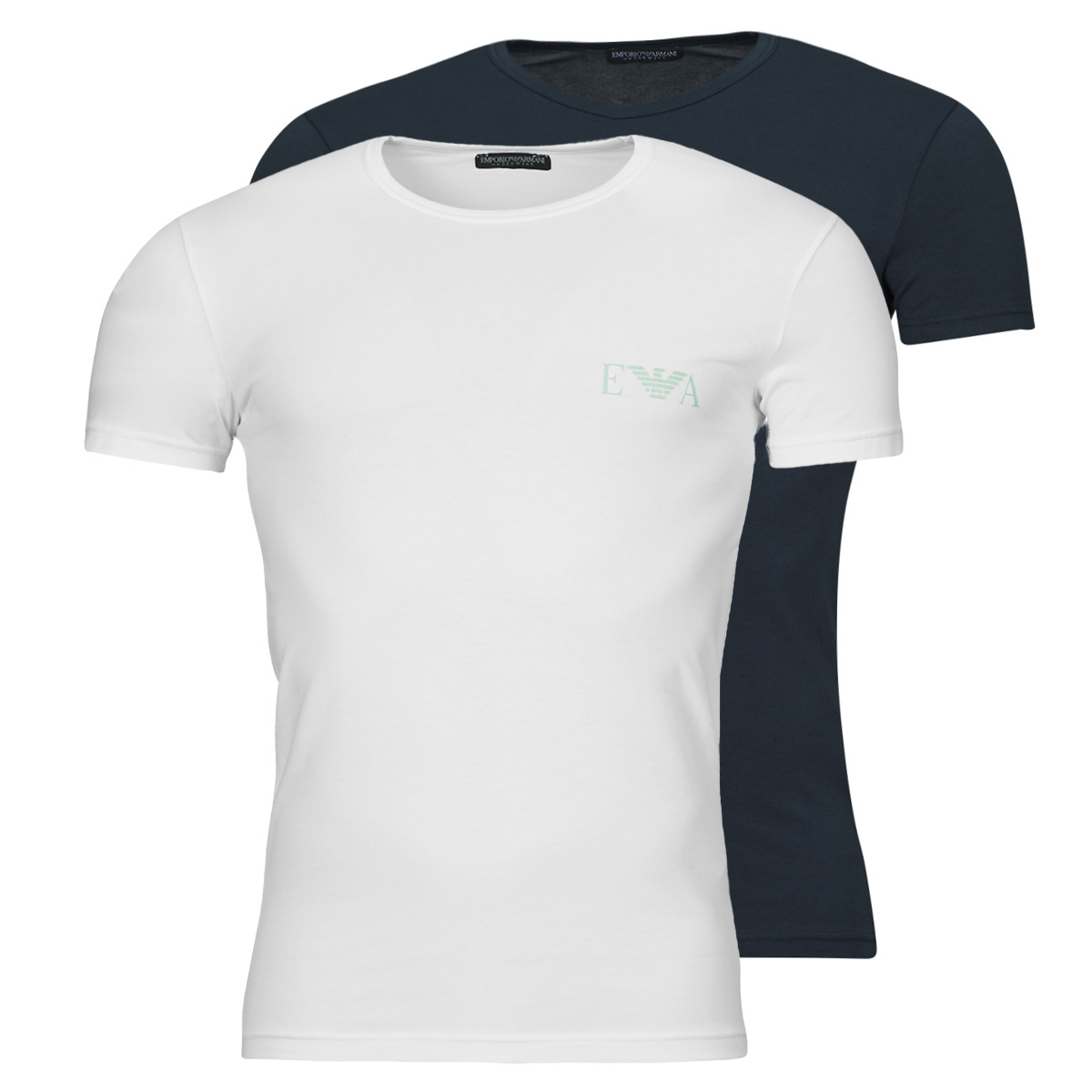 Odjeća Muškarci
 Majice kratkih rukava Emporio Armani BOLD MONOGRAM X2 Bijela